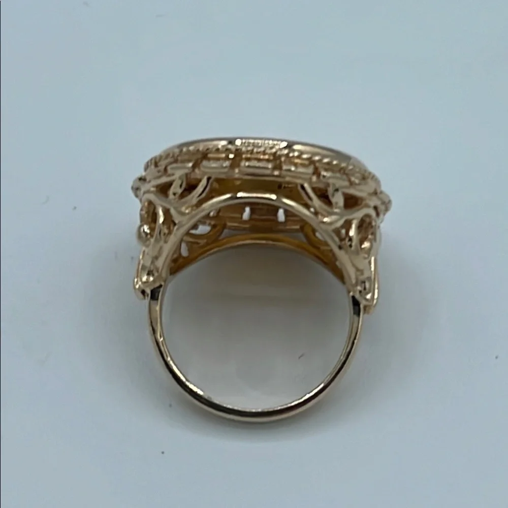 C146 1997 1/10 oz Yorkie .9999 Fine Gold Coin Ring – Set in Solid 14K sz 5.75 - Picture 6 of 12